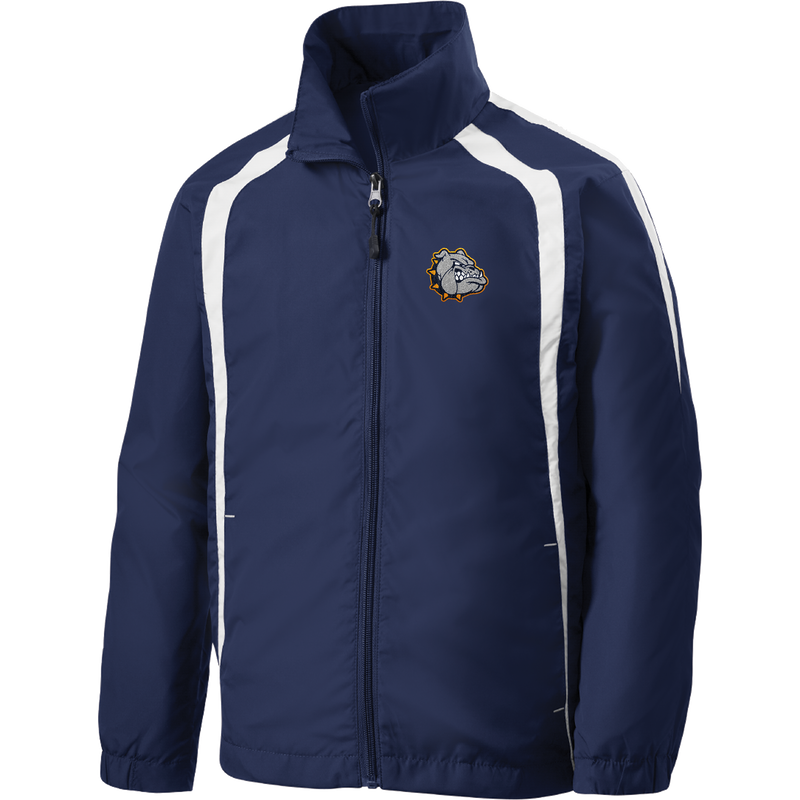 Chelsea Bulldogs Youth Colorblock Raglan Jacket